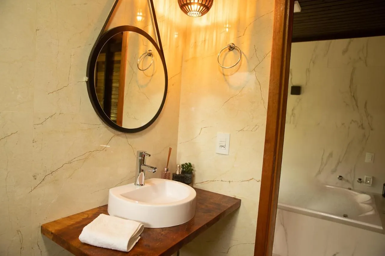 Chalet Chale Canadense Com Hidromassagem Pousada Indios Koroados Praia Grande  Brazil